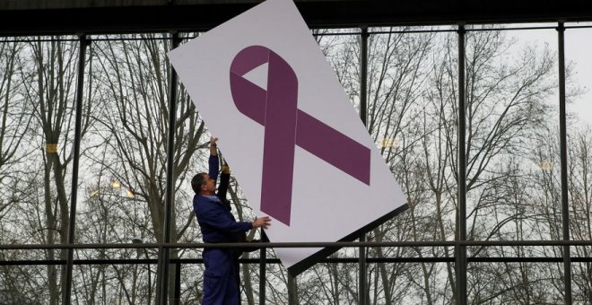 Miles de mujeres se manifiestan en Roma contra la violencia machista