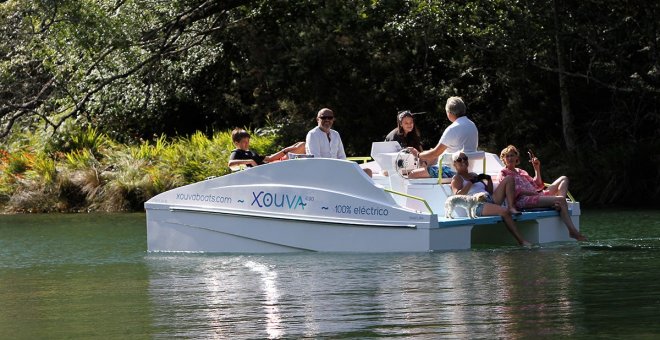 Xouva: un catamarán eléctrico 'made in Spain' pensado para flotas de chárter de ecoturismo