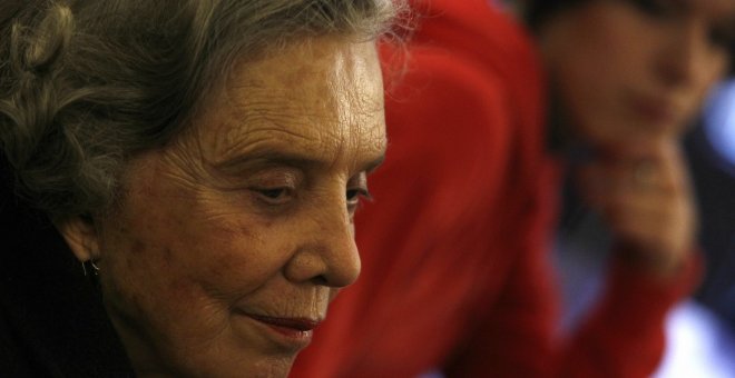 Elena Poniatowska: "El egoísmo que inunda los países de Europa con los refugiados es una de las realidades más condenatorias de nuestra forma de ser"