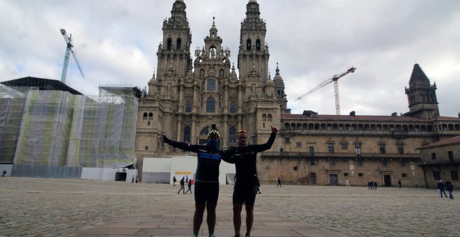 El peregrinaje a Compostela: un camino solitario y de restricciones por la covid