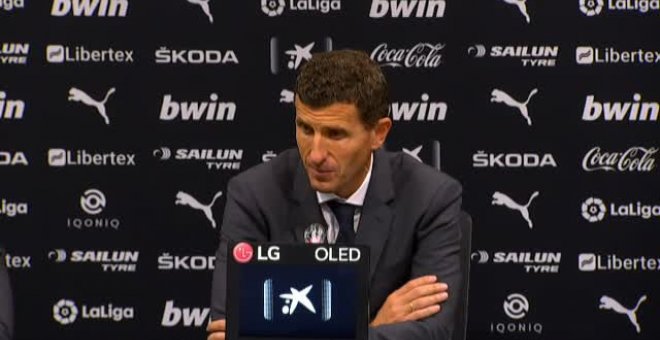 Javi Gracia, sobre Kondogbia: "Me he enterado por la prensa de que el jugador estaba en Madrid"