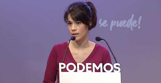 Isa Serra: "Son evidentemente convocatorias que están alentadas por parte de la extrema derecha de Vox en las instituciones y en las redes sociales"