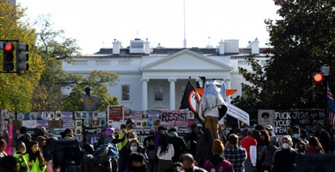 Las protestas se extienden por Estados Unidos en plena incertidumbre electoral