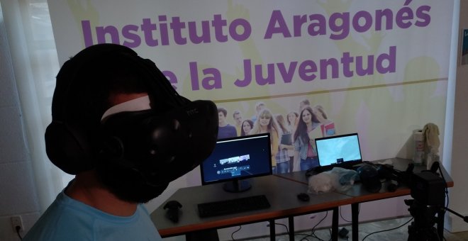 Aragón diseña una realidad virtual para sumergirse en el sufrimiento de las víctimas de violencia machista: "Sientes cómo le entra el miedo y cómo se inquieta"