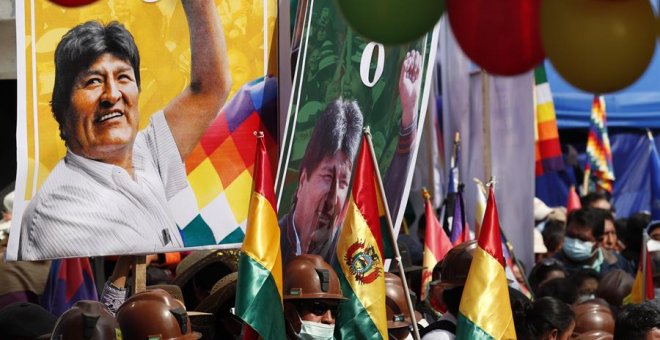Evo Morales regresa a Bolivia un año después del golpe de Estado con un recibimiento masivo