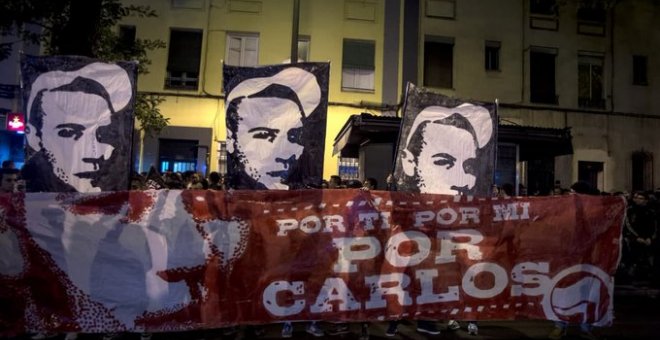 El Madrid antifascista vuelve a rendir homenaje a Carlos Palomino 13 años después de su asesinato