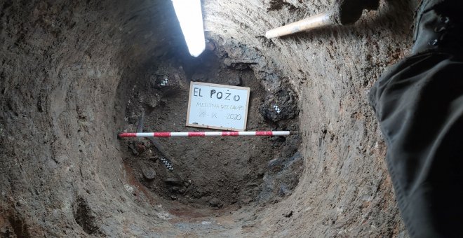 A 31 metros bajo el suelo: la fosa en un pozo de Valladolid que los falangistas quisieron ocultar