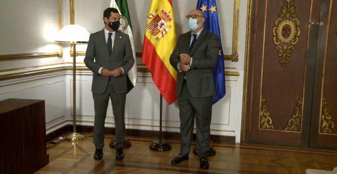 Moreno pide a Vox que le dé estabilidad en Andalucía