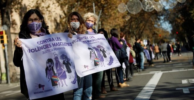 Mobilització feminista a una vintena de municipis contra la violència masclista
