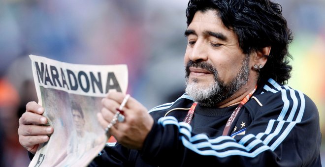 Adiós a Maradona. Las imágenes de una vida cosida a un balón... y a los excesos