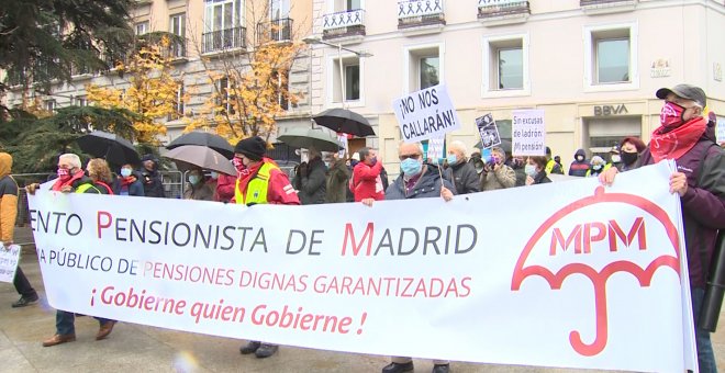 DIRECTO | Los pensionistas se manifiestan frente al Congreso