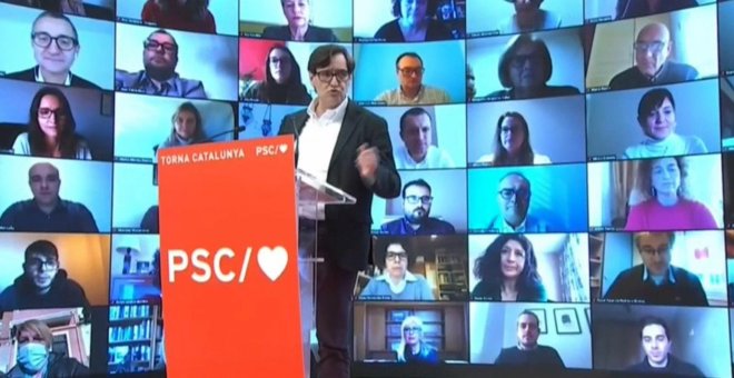 Salvador Illa: "Estoy aquí para trabajar por el reencuentro de los catalanes"