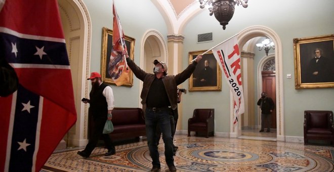 Los republicanos bloquean en el Senado una comisión sobre asalto a Capitolio