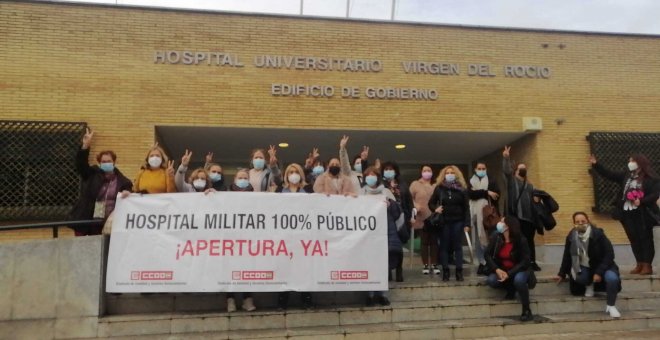 La Junta quiere abrir un centro público con 25 camas UCI en Sevilla, pero sin nuevos contratos y la limpieza privatizada