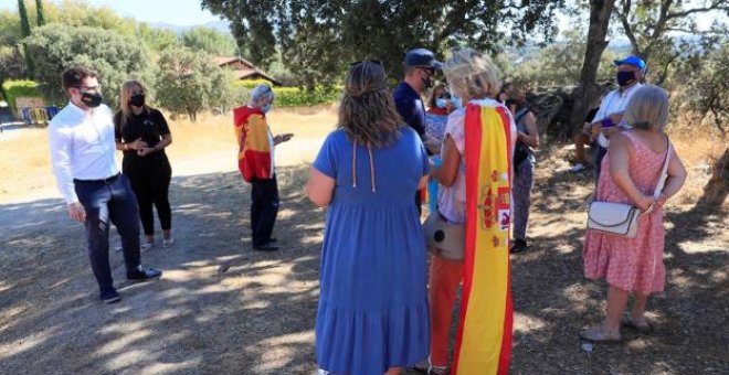 Siete meses de cárcel por golpear a un agente durante una protesta frente a la casa de Iglesias y Montero