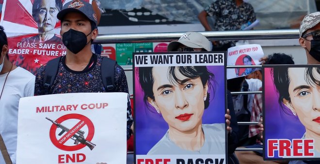 Myanmar aumenta la represión contra el movimiento de desobediencia civil