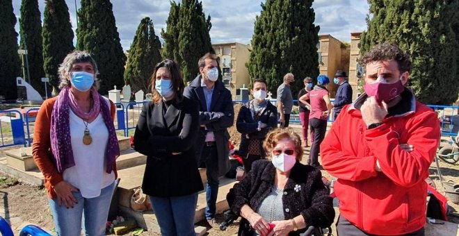 Arranca la primera exhumación de víctimas del franquismo en el cementerio de Alicante