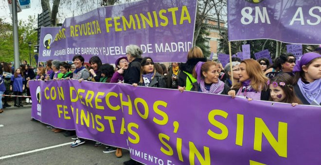 La delegación de Gobierno en Madrid prohíbe las manifestaciones del 8M por motivos de salud pública