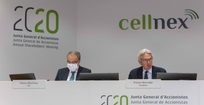 Cellnex pierde 133 millones en 2020 por las mayores amortizaciones y costes financieros