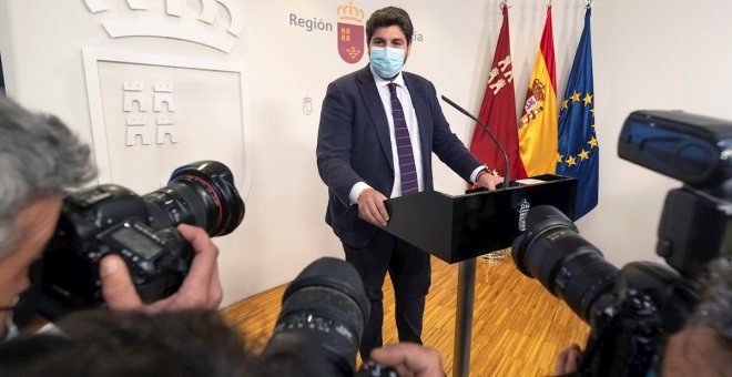 El presidente de Murcia cesa a dos de los cuatro consejeros de Ciudadanos