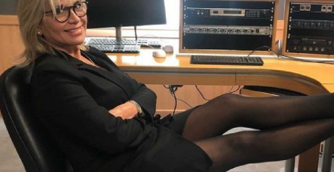 Julia Otero vuelve a la radio tras medio año de tratamiento contra un cáncer