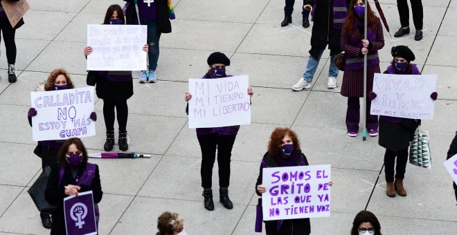 La Comisión 8M lleva al TC la prohibición de concentraciones del Día de la Mujer