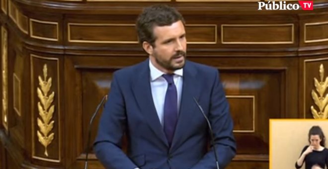 Casado eleva el tono atacando a la II República