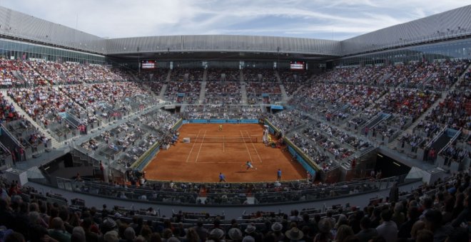 Los tenistas del Mutua Madrid Open dicen 'no' al maltrato