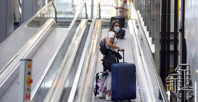 La llegada de turistas internacionales cayó en marzo un 75,5%