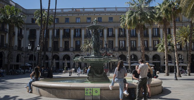 Quan la Covid va deixar espai al joc al barri Gòtic