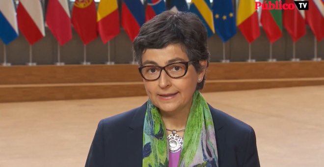 Arancha González Laya pide a la UE una "postura común" sobre las vacunas