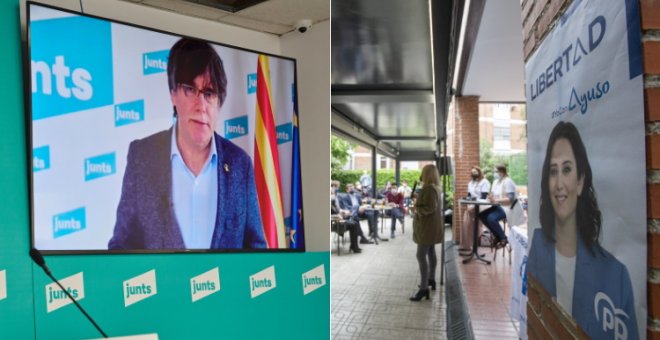 Junts per Catalunya y PP Madrid, como dos gotas de agua