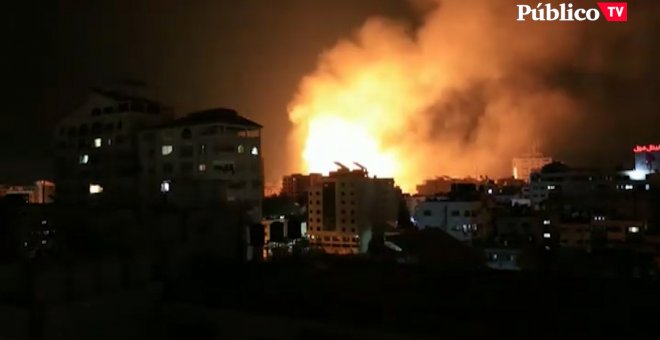 Quinto día de bombardeos sobre la franja de Gaza