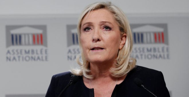 El partido de Le Pen desvió 6,8 millones de euros procedentes de fondos europeos, según una investigación en Francia