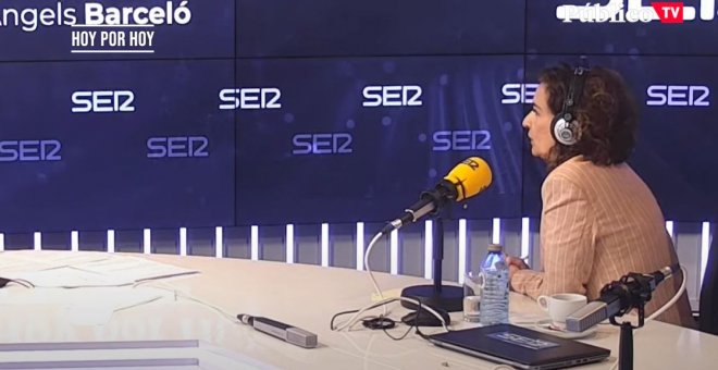 María Jesús Montero, sobre la salida de Pablo Iglesias del Gobierno: "Me gusta más sin coleta"