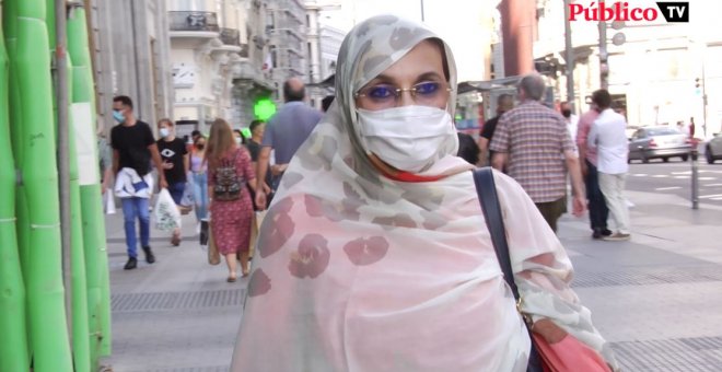 Aminetu Haidar: "Esperamos que el Gobierno español pueda liderar el proceso de descolonización del Sáhara"