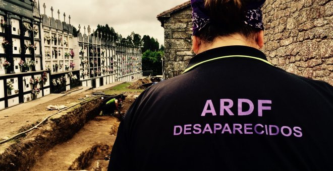 Once años esperando para dignificar una de las grandes fosas de víctimas del franquismo en Galicia