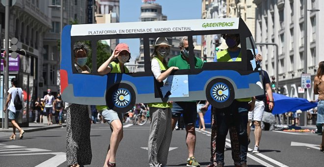 Este domingo comenzará a multarse por acceso indebido de vehículos al centro de Madrid