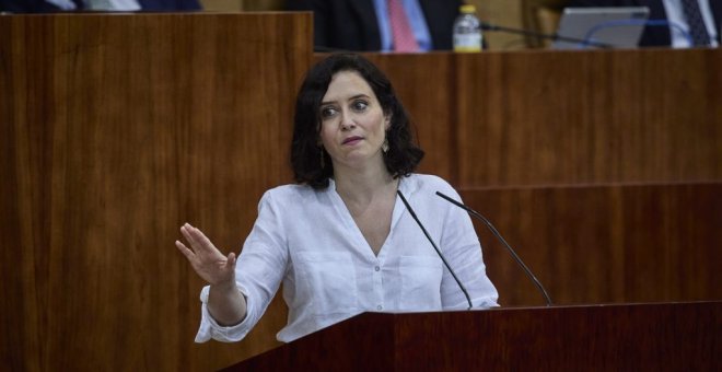 Las declaraciones de Ayuso durante su investidura que ponen los pelos de punta