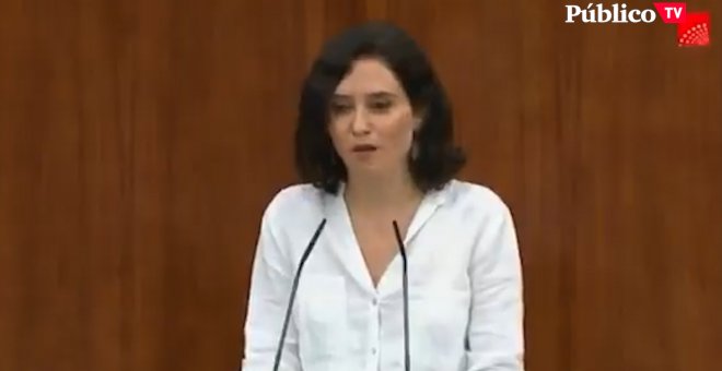Díaz Ayuso, sobre los indultos: "Es un bochorno y un atropello"