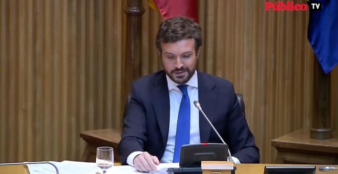Pablo Casado, sobre los indultos: "Es el tiempo de la defensa de España"