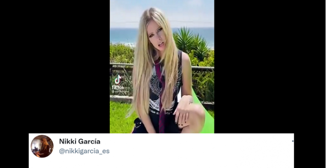 Los 2000 me acaban de explotar en la cara": la cantante Avril Lavigne comparte su primer Tiktok con un invitado muy especial