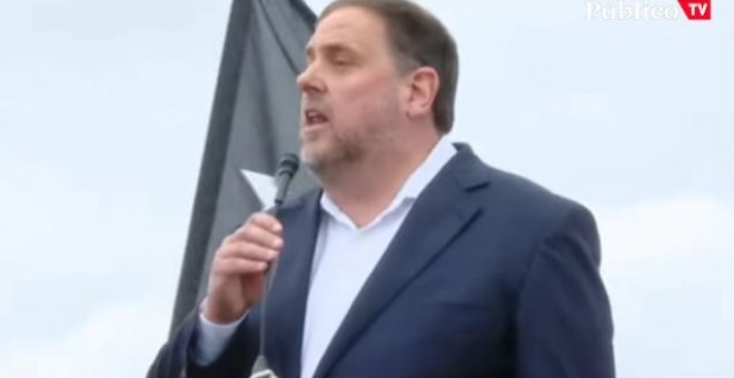 Junqueras: "La prisión no nos asusta, sino que nos refuerza los convencimientos."