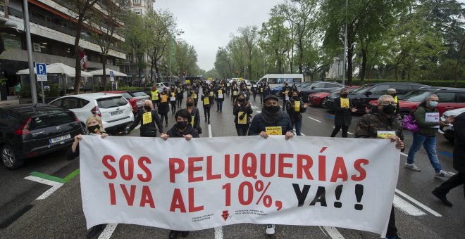 El Senado da luz verde a la rebaja del IVA de las peluquerías a falta del visto bueno del Congreso