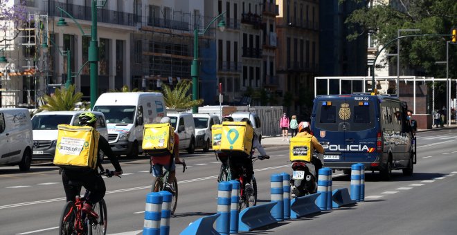 Los 'riders' de Deliveroo seguirán siendo autónomos en Reino Unido