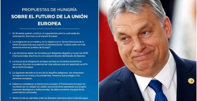 "No sólo blanquea, además hace caja del fascismo": críticas a 'ABC' por publicar propaganda xenófoba y antieuropea de Viktor Orbán