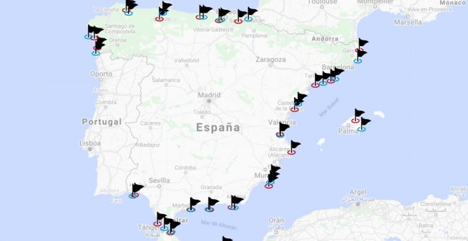 Estas son las playas más contaminadas y degradadas de España