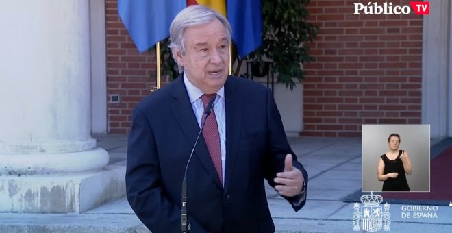 António Guterres sobre el Sáhara Occidental: "La dificultad es que planteamos trece nombres de enviado especial"
