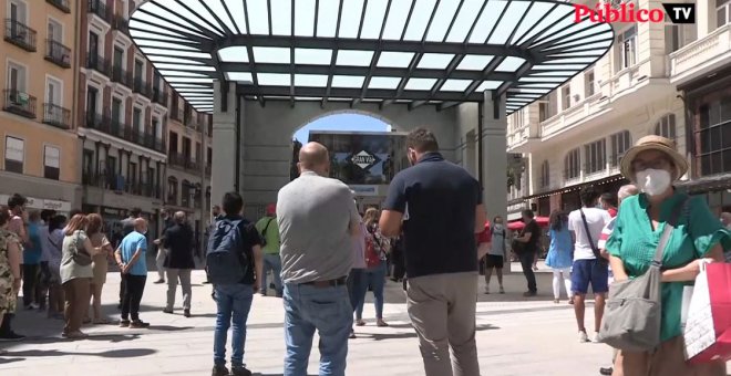 Las obras eternas de Gran Vía finalizan y la estación reabre 1061 días después