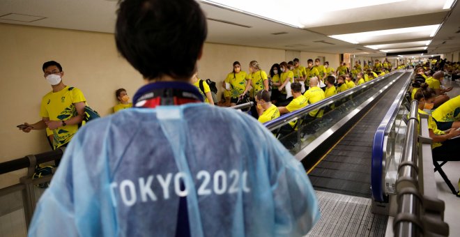Detectados los dos primeros positivos entre los atletas de la Villa Olímpica de Tokio